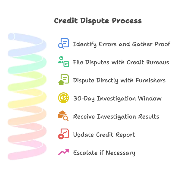 How to dispute errors properly