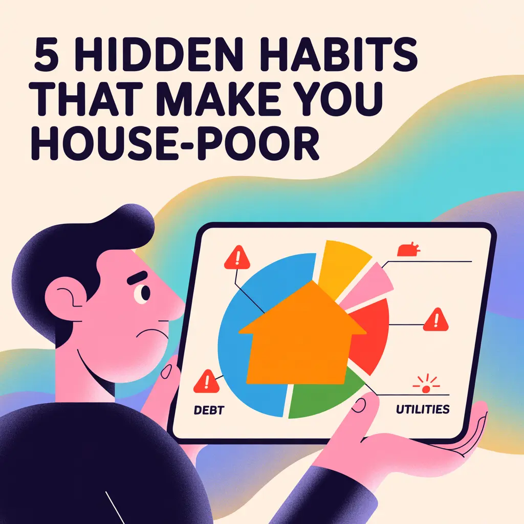 5 Hidden Habits That Make You House-Poor