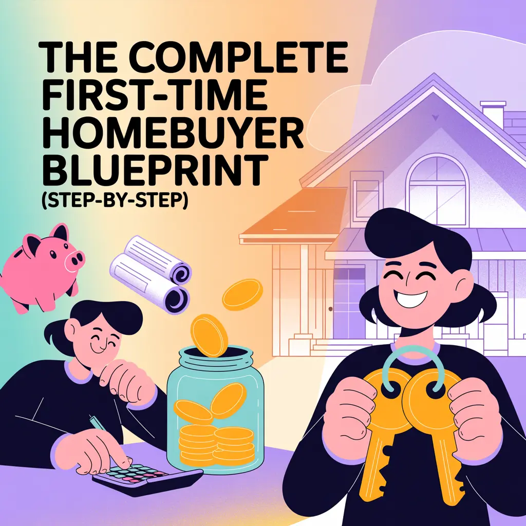 The Complete First-Time Homebuyer Blueprint (Step-By-Step)