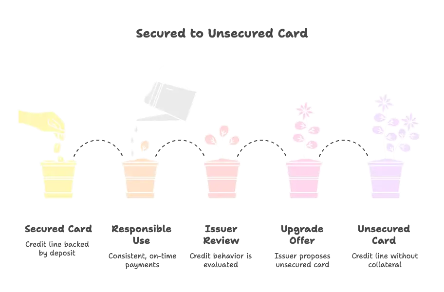 Graduation to Unsecured Cards