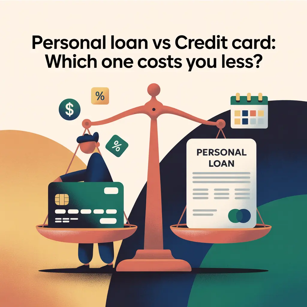 Personal Loan vs Credit Card: Which One Costs You Less?